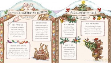 Brown Bear Wood: Christmas is Coming to Town!: A Fold-Out Christmas Village and Kalendarz Adwentowy! - Rachel Piercey [KSIĄŻKA]