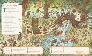 Brown Bear Wood: It's Busy Down in the Woods Today: Friends to Meet, Places to Explore and Over 100 Things to Find - Rachel Piercey [KSIĄŻKA]