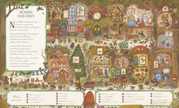 Brown Bear Wood: It's Busy Down in the Woods Today: Friends to Meet, Places to Explore and Over 100 Things to Find - Rachel Piercey [KSIĄŻKA]