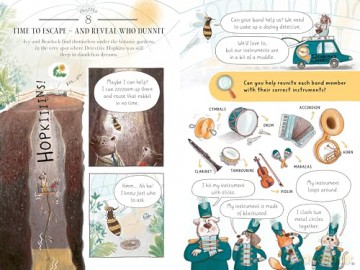 Ivy and Bearlock Holmes: The Case of the Missing Flower: 15 Puzzles for Sleuths to Solve (Bearlock and Ivy Holmes) - Kristyna Litten [KSIĄŻKA]