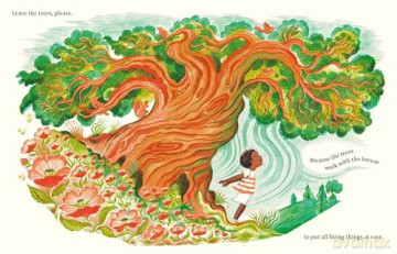 Leave the Trees, Please (Picture a Poem) - Benjamin Zephaniah [KSIĄŻKA]