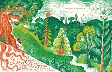 Leave the Trees, Please (Picture a Poem) - Benjamin Zephaniah [KSIĄŻKA]