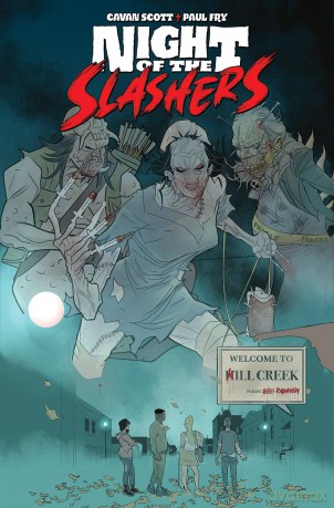 Night of the Slashers, Volume 1 (NIGHT OF THE SLASHERS TP) - Cavan Scott [KSIĄŻKA]