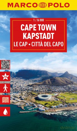 Cape Town Marco Polo City Map (Marco Polo Maps) - Marco Polo [KSIĄŻKA]
