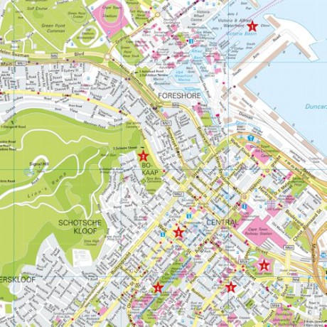 Cape Town Marco Polo City Map (Marco Polo Maps) - Marco Polo [KSIĄŻKA]
