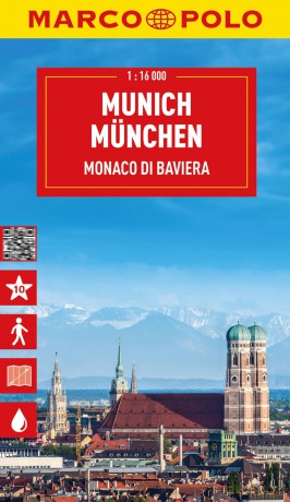 Munich Marco Polo City Map (Marco Polo Maps) - Marco Polo [KSIĄŻKA]