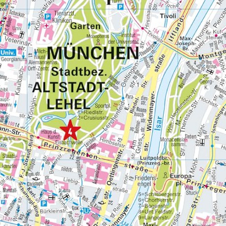 Munich Marco Polo City Map (Marco Polo Maps) - Marco Polo [KSIĄŻKA]