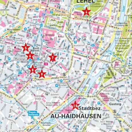Munich Marco Polo City Map (Marco Polo Maps) - Marco Polo [KSIĄŻKA]