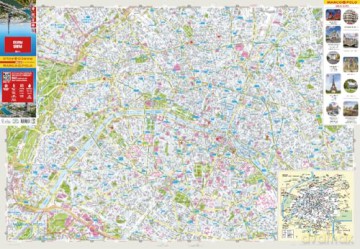 Paris Marco Polo City Map: Pocket size,detailed map of Paris (Marco Polo Maps) - Marco Polo [KSIĄŻKA]