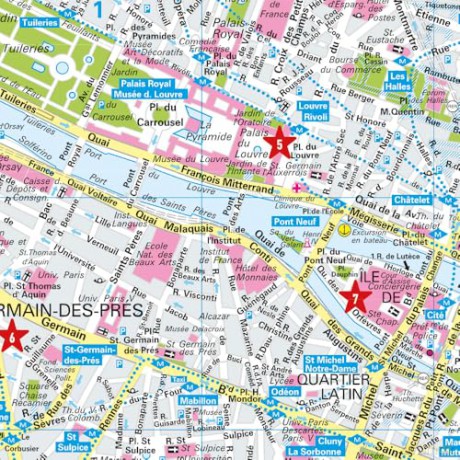 Paris Marco Polo City Map: Pocket size,detailed map of Paris (Marco Polo Maps) - Marco Polo [KSIĄŻKA]