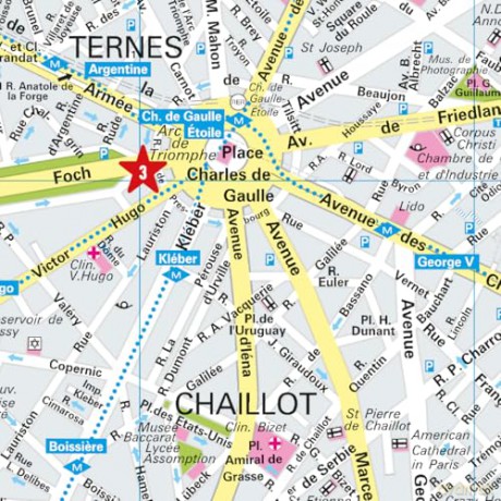 Paris Marco Polo City Map: Pocket size,detailed map of Paris (Marco Polo Maps) - Marco Polo [KSIĄŻKA]