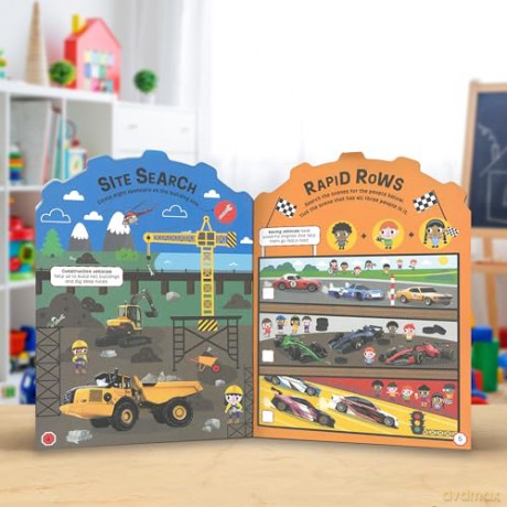 Mighty Machines Activity Book (Shiny Stickers) - Sophie Collingwood [KSIĄŻKA]