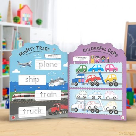 Mighty Machines Activity Book (Shiny Stickers) - Sophie Collingwood [KSIĄŻKA]