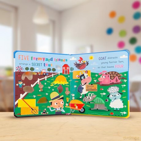 Never Touch the Farmyard Friends (Touch and Feel Board Book) - Alice Fewery [KSIĄŻKA]