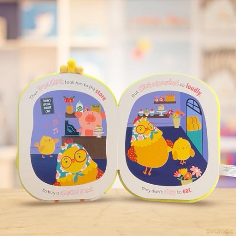 Squish and Snugg Noisy Chick (Plush Board Book) - Alice Fewery [KSIĄŻKA]
