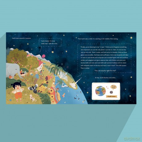 A Little Blue Dot: Meet the planets of our solar system - Maren Hasenjäger [KSIĄŻKA]