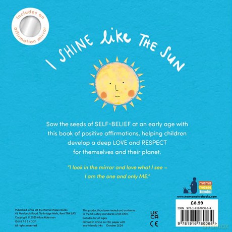 I Shine Like the Sun: Daily affirmations to build self-esteem in a new generation - Alice Alderman [KSIĄŻKA]