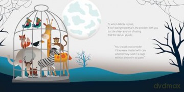 When Gobble Met Nibble: A Story About Loving Your Food - David Mark Stagg [KSIĄŻKA]
