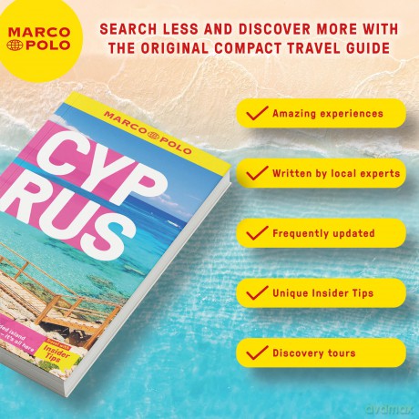 Cyprus Marco Polo Pocket Guide - with pull-out map (paperback) (Marco Polo Pocket Guides) - Marco Polo [KSIĄŻKA]
