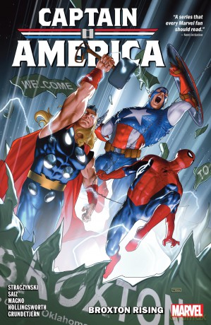 Captain America by J. Michael Straczynski Vol. 3: Broxton Rising - J. Michael Straczynski [KSIĄŻKA]