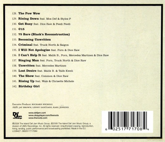 The Roots: Rising Down [CD]