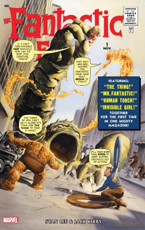 The Fantastic Four Omnibus Vol. 1: Alex Ross Cover, New Printing 3 - Stan Lee [KSIĄŻKA]