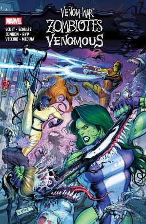 Venom War: Zombiotes/Venomous (Marvel Venom War) - Cavan Scott [KSIĄŻKA]