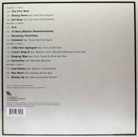 The Roots: Rising Down Lp [2xWinyl]