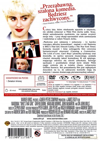 Kim jest ta dziewczyna [DVD]