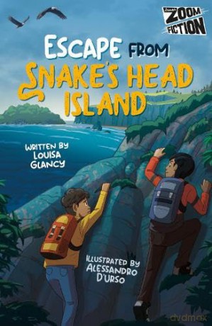 Escape from Snake's Head Island (Zoom Fiction) - Louisa Glancy [KSIĄŻKA]
