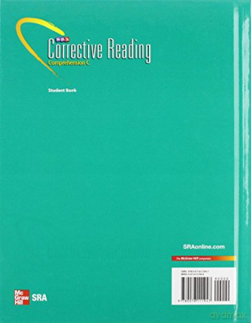 Corrective Reading Comprehension Level C, Student Book (CORRECTIVE READING DECODING SERIES) - McGraw Hill [KSIĄŻKA]