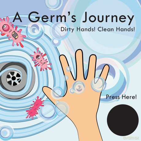 A Germ's Journey: Dirty Hands! Clean Hands! - Dr Katie Laird [KSIĄŻKA]