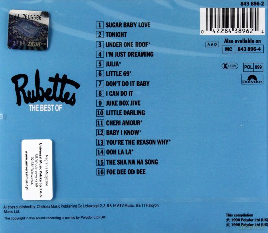 The Rubettes: The Best Of The Rubuttes [CD]