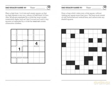Brain Games for Clever Dads: Mixed Puzzles and Smart Brain Teasers to Challenge Your IQ - Dr Gareth Moore [KSIĄŻKA]