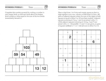 Number Games for Adults: Smart Puzzles and Brain Teasers to Challenge Your IQ (Brain Games for Adults) - Dr Gareth Moore [KSIĄŻKA]
