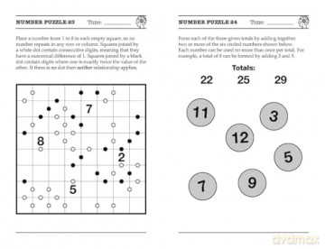 Number Games for Adults: Smart Puzzles and Brain Teasers to Challenge Your IQ (Brain Games for Adults) - Dr Gareth Moore [KSIĄŻKA]