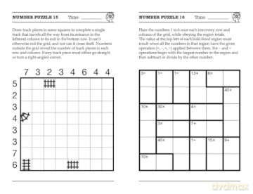 Number Games for Adults: Smart Puzzles and Brain Teasers to Challenge Your IQ (Brain Games for Adults) - Dr Gareth Moore [KSIĄŻKA]