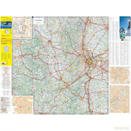 Loire, Rhone - Michelin Local Map 327: Map - Michelin [KSIĄŻKA]