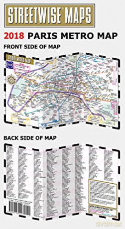 Streetwise Paris Metro Map - Laminated Metro Map of Paris, France: City Plans (Michelin City Plans) - Michelin [KSIĄŻKA]