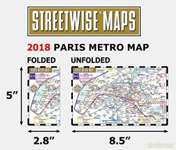 Streetwise Paris Metro Map - Laminated Metro Map of Paris, France: City Plans (Michelin City Plans) - Michelin [KSIĄŻKA]
