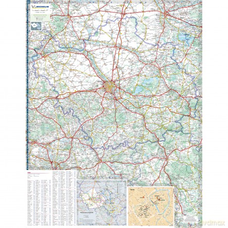 Aube Haute-Marne - Michelin Local Map 313: Map - Michelin [KSIĄŻKA]