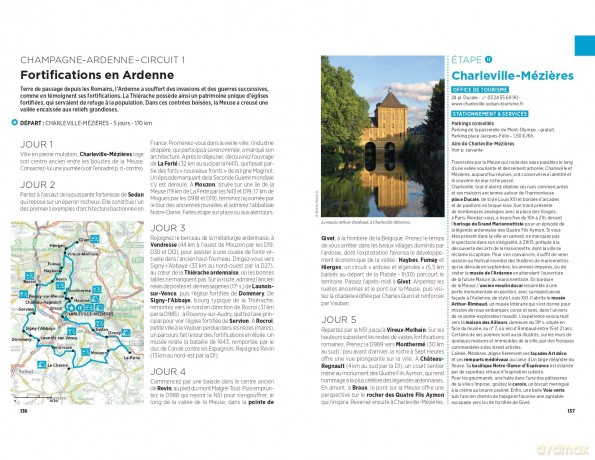 Escapades en Camping-car France Michelin 2025 - Michelin Camping Guides: 101 circuit touristiques en France - Michelin [KSIĄŻKA]