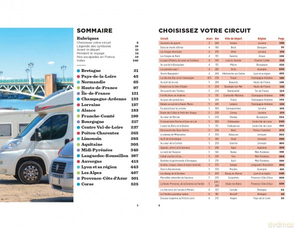 Escapades en Camping-car France Michelin 2025 - Michelin Camping Guides: 101 circuit touristiques en France - Michelin [KSIĄŻKA]