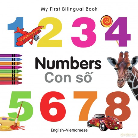 My First Bilingual Book-Numbers (English-Vietnamese) [KSIĄŻKA]