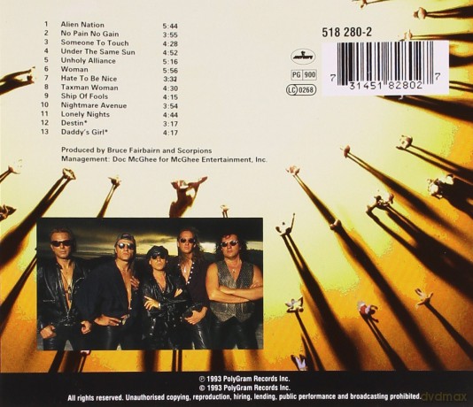 The Scorpions: Face The Heat [CD]