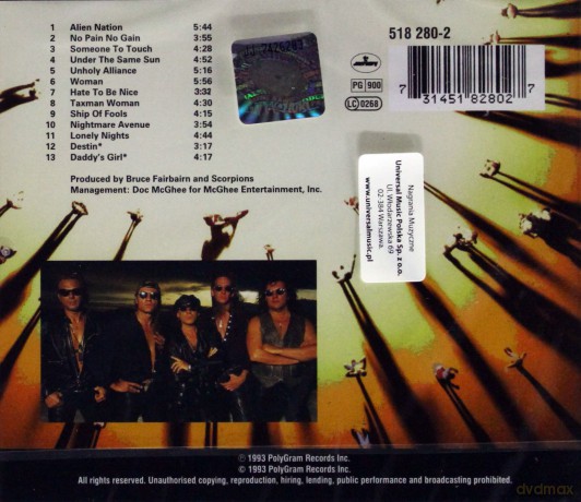 The Scorpions: Face The Heat [CD]