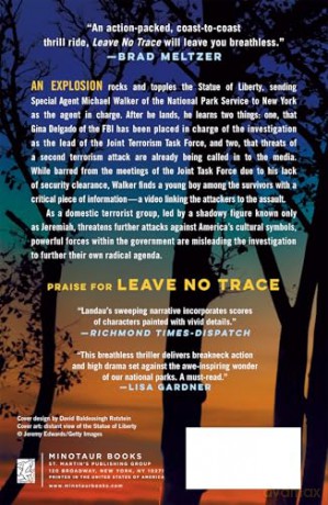 Leave No Trace: A National Parks Thriller: 1 - A. J. Landau [KSIĄŻKA]