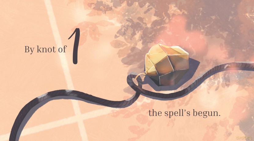 The Witch's Ladder: A Counting 1-10 Book - Andrea Stein [KSIĄŻKA]