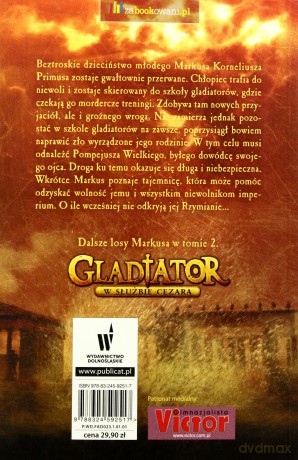 Gladiator. Walka o wolność [KSIĄŻKA]