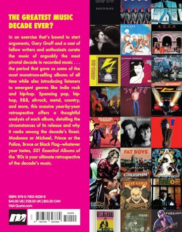 501 Essential Albums of the '80s: The Music Fan's Definitive Guide - Gary Graff [KSIĄŻKA]